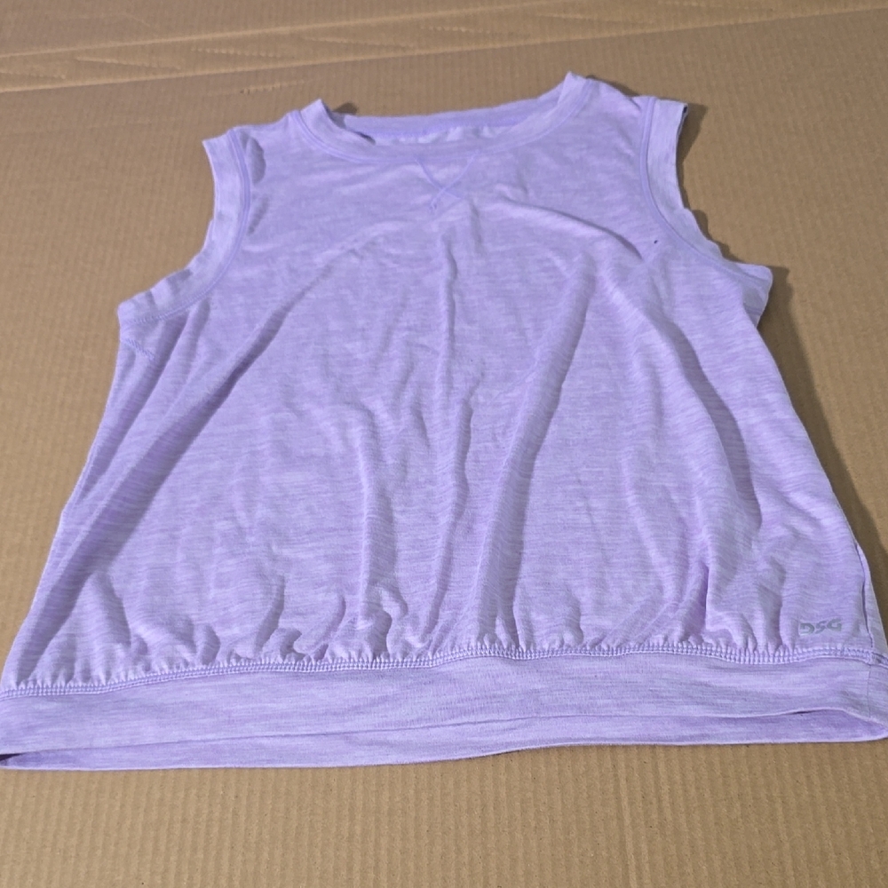 DSG Lavender Sleeveless Tank Top